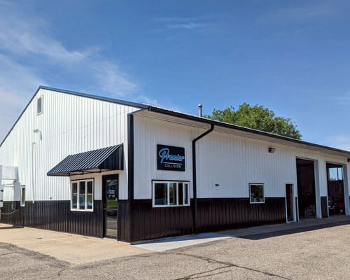 Shop building exterior